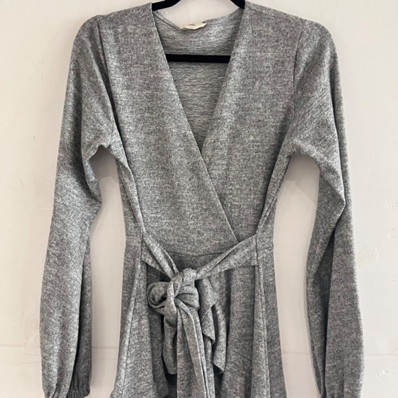 Gray Full rat belletcore double tiered dress - Picture 4 of 8